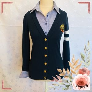 Forever21 Uniform Long Sleeve Top S/P